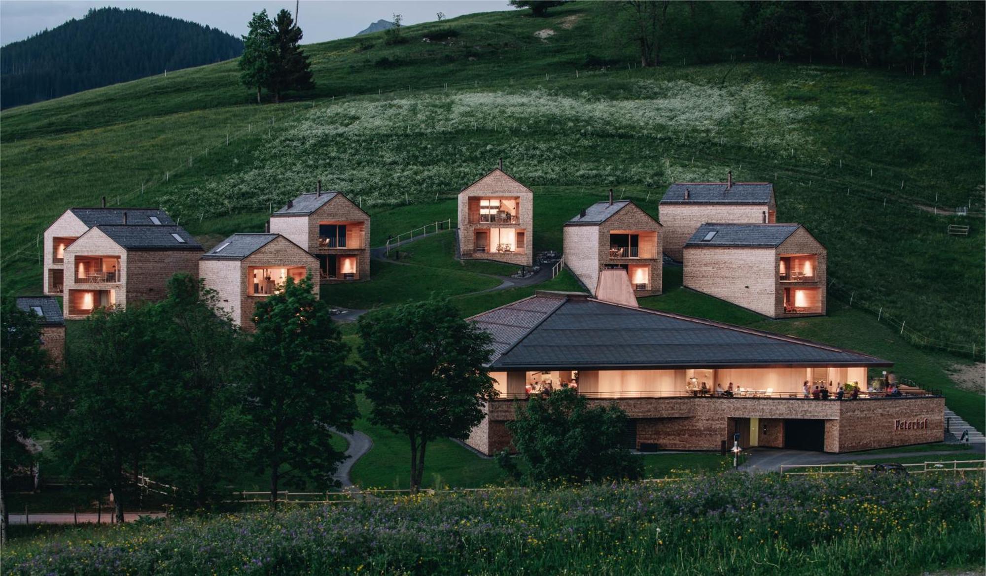 Batschuns Peterhof Chalets מראה חיצוני תמונה
